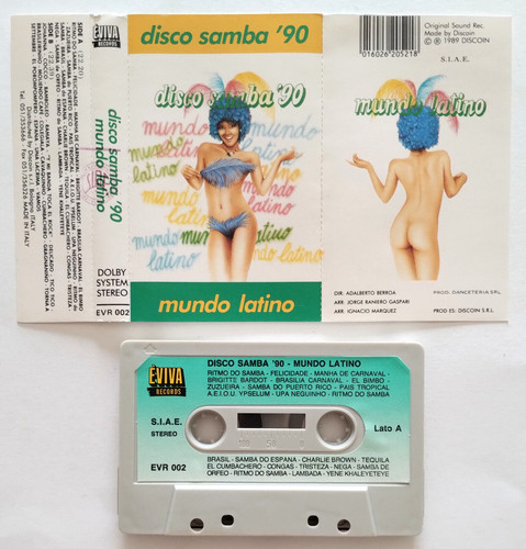 Disco samba mundo latino - mc,