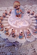 Torta bombomiera battesimo - bombomiera,