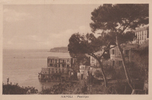 Cartolina napoli campania - cartolina,