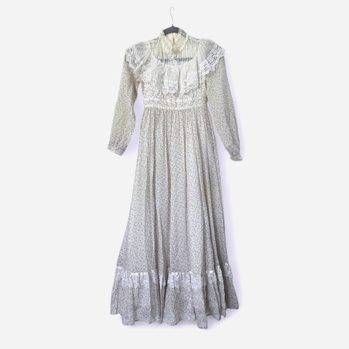 Maxi abito romantico vintage