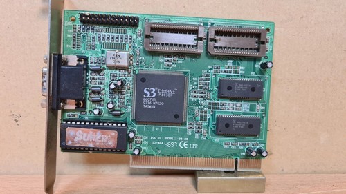 Scheda video pci - s3, 64v+