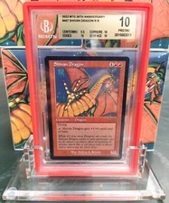 Magic: SHIVAN DRAGON 30th ANNIVERSARY Edition POP1 Beckett BGS 10 Pristine MTG