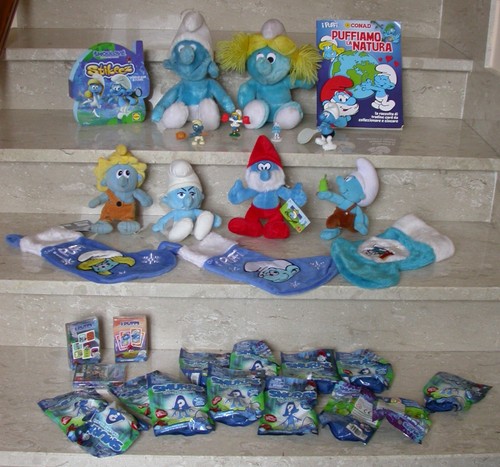 Lotto puffi smurfs - smurfs, peyo