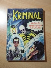 KRIMINAL N.300  le bare di ghiaccio  1971