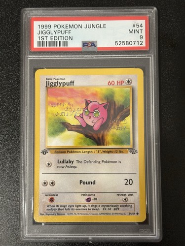 1999 pokemon jungle jigglypuff - 1999,