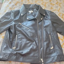 Giacca biker M&S ecopelle