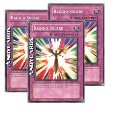 3x RAGGIO SOLARE • (Solar Ray) • Comune • DR2 IT163 • Unl • YUGIOH! • ANDYCARDS
