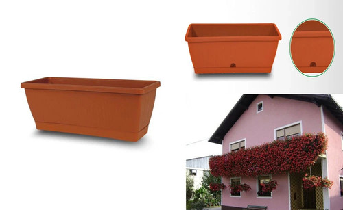 Fioriera balconiera vaso