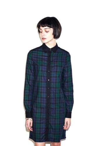 Abito donna fred perry - fred, verde