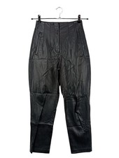 ZARA Pantaloni in ecopelle