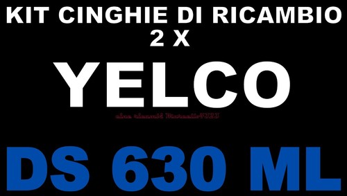 Cinghie ricambio 2 x - 2,