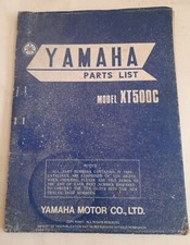 Yamaha Catalogo Ricambi In Inglese XT 500 C