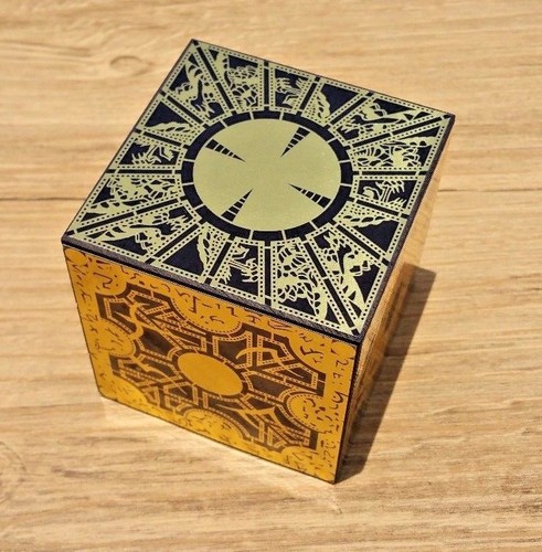 Hellraiser puzzle box legno - hellraiser,