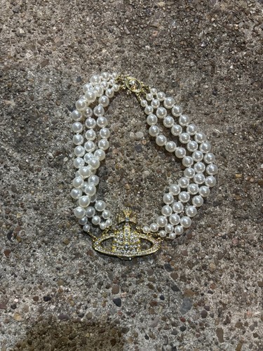 Collana girocollo vivienne - collana,