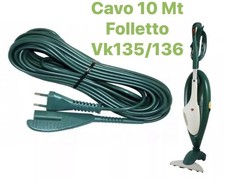 Vorwerk Folletto VK135 VK136 Cavo Folletto Alimentazione 10mt