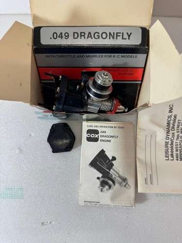 Cox 049 dragonfly - cox, motore