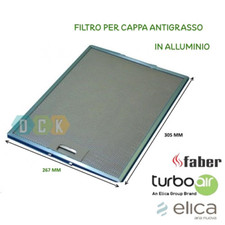 3 X Filtro Cappa Alluminio
