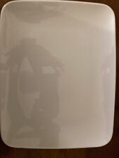 Sei piatti rettangolari da sushi, porcellana bianca. Mai usati