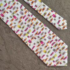 cravatta seta vintage FIORUCCI