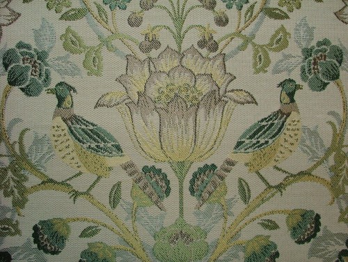 Morris uccello antico jacquard - morris,