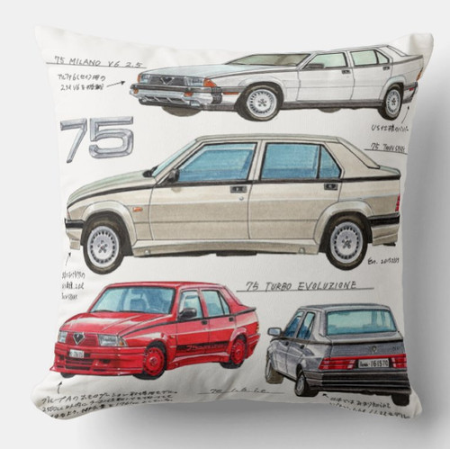 Cuscino 40x40 tributo alfa - 40x40,