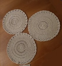 Sottopiatti In Cotone Fatto A Mano N. 6 Pezzi