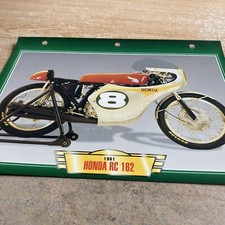 Honda 250 RC162 1961 Scheda