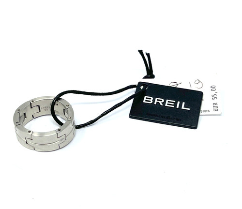 Breil anello acciaio - acciaio, satinato