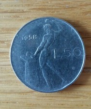 MONETA  L.50 REPUBBLICA