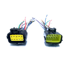 6" ASSEMBLATO IMPERMEABILE 10 PIN ELETTRICO 1,8MM AWG CAVO CONNETTORE SPINA