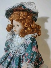 Bambola vintage In Ceramica 41 Cm