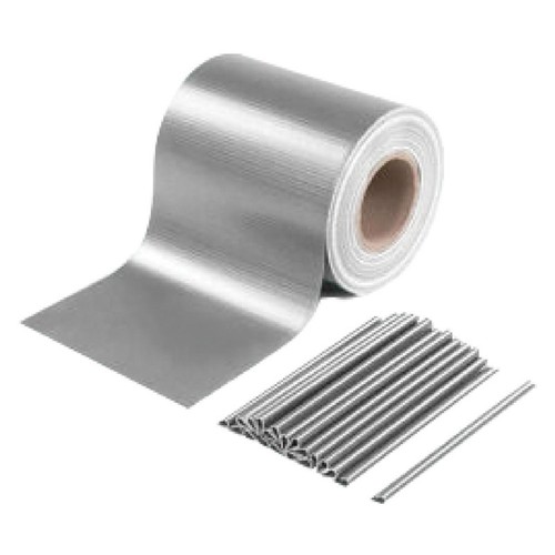 Fascia frangivista pvc grigio - fascia,