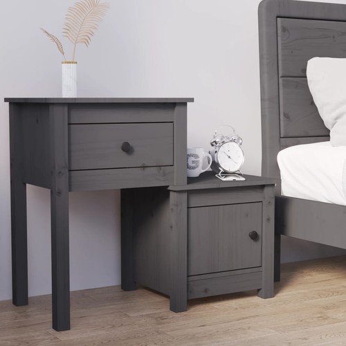 Comodino in legno - 1/2x,