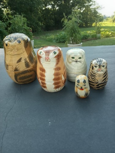 Set bambole vintage matrioska