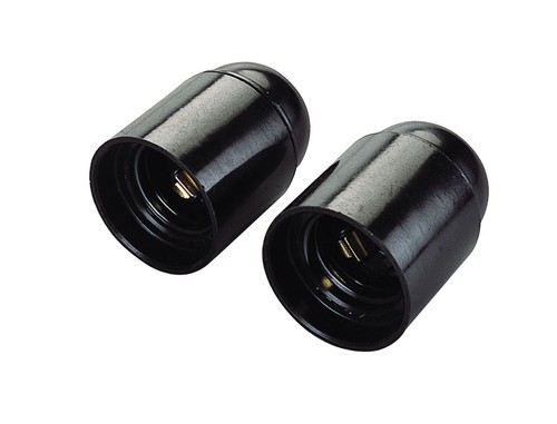Portalampada nero e27 - nero,