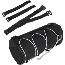 Borsa tubo superiore protezione impermeabile telaio bici borsa ciclismo portaoggetti cinghie di sicurezza