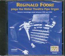 REGINALD FOORT - Plays the Möller Theatre Pipe Organ CD [NEW & SEALED]