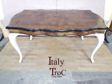 TAVOLO IN RADICA DA PRANZO ORIGINALE DI EPOCA 900'