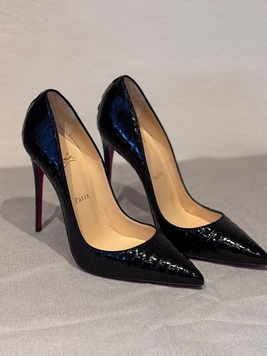 Louboutin kate 120 python - so,