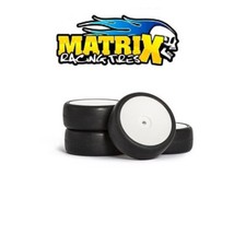 MATRIX MX-EPA036 GOMME LATTICE  PER ASFALTO 1:10 INCOLLATE SU CERCHIO BIANCO