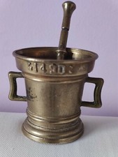 Bronze pharmacy mortar