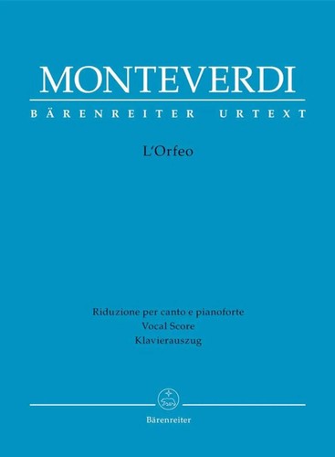 Monteverdi l orfeo - -, l'orfeo