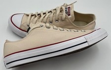 Converse Chucks ALL STAR CT OX Natural Ivory beige scarpe sneaker tela 159485C