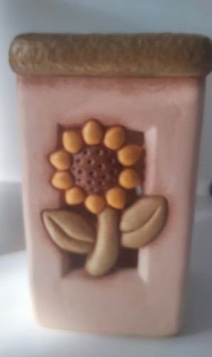 Vaso thun con girasole - con, in