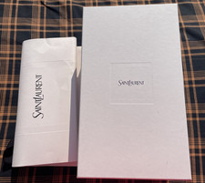 ✨ SCATOLA CONFEZIONE LUSSO GIFT BOX "SAINT LAURENT" (36x21x14) CON BORSA✨