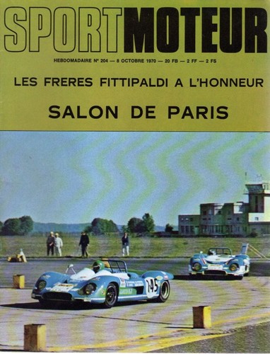 Sport moteur 204 1970 salon - sport,
