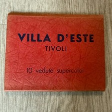LIBRO CARTOLINE D'EPOCA TIVOLI