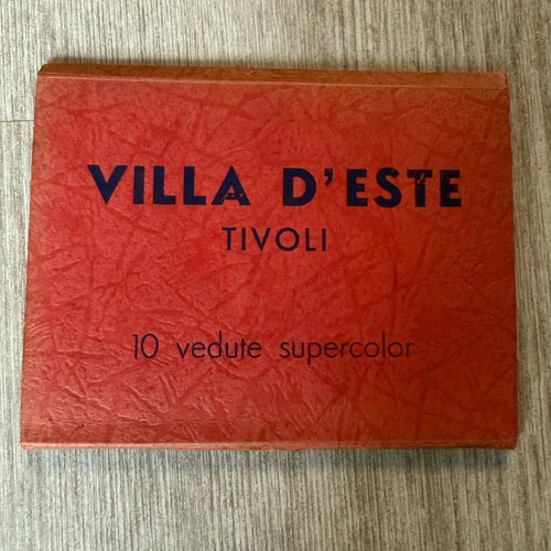Libro cartoline epoca tivoli - libro, d'epoca