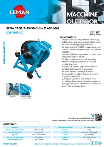 Sega tagliatronchi - sega,