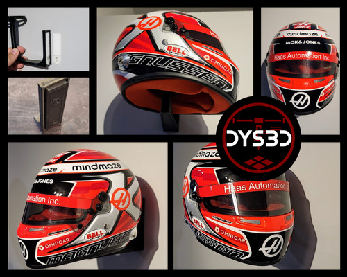 Mini casco montaggio parete - montaggio, a